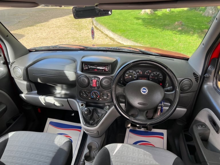 2006 Fiat Doblo Dynamic M-JET Diesel Camper Van 1 Berth 