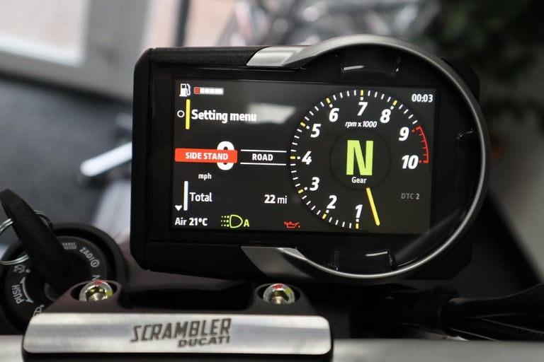 Ducati Scrambler Icon Gen 2, Only 22 Miles, Remainder Of Manufacturers Warranty!