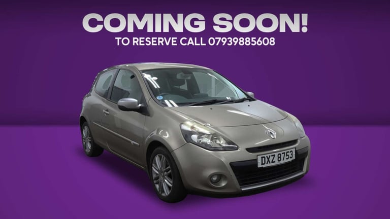 2013 Renault Clio 1.2 16V Dynamique TomTom 3dr HATCHBACK PETROL Manual