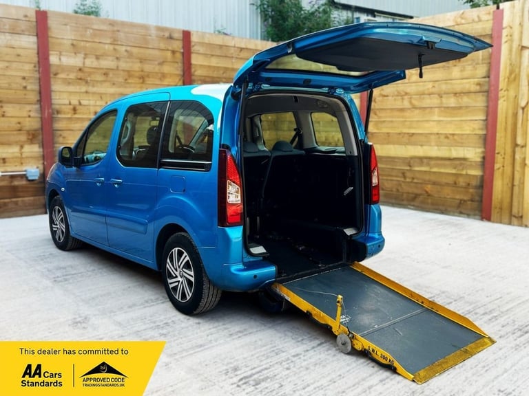 2014 Citroen Berlingo Multispace 5 Seat Auto Power Ramp Wheelchair Accessible Disabled Access Veh...