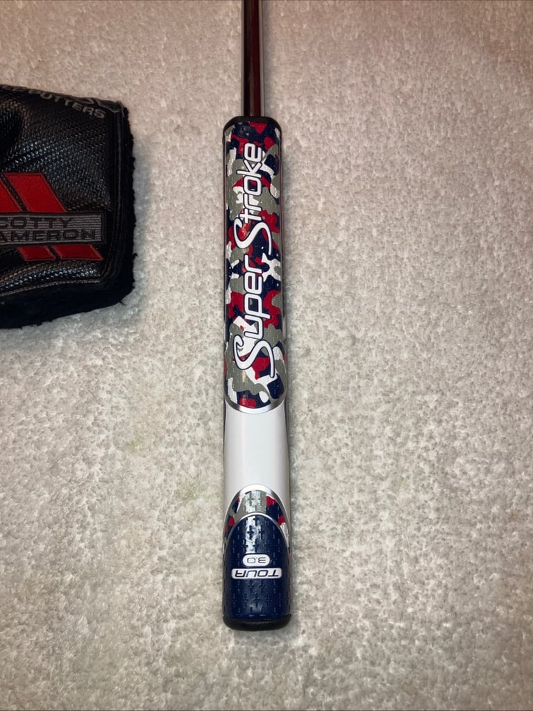 Scotty Cameron Select SQUARE BACK Putter 35 inch Super Stroke Grip Head Cover RH 