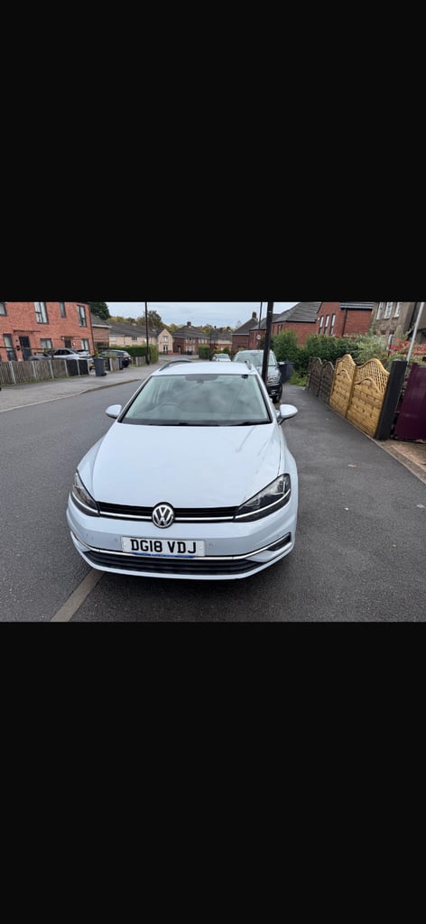 Volkswagen, GOLF, Estate, 2018, Manual, 1598 (cc), 5 doors