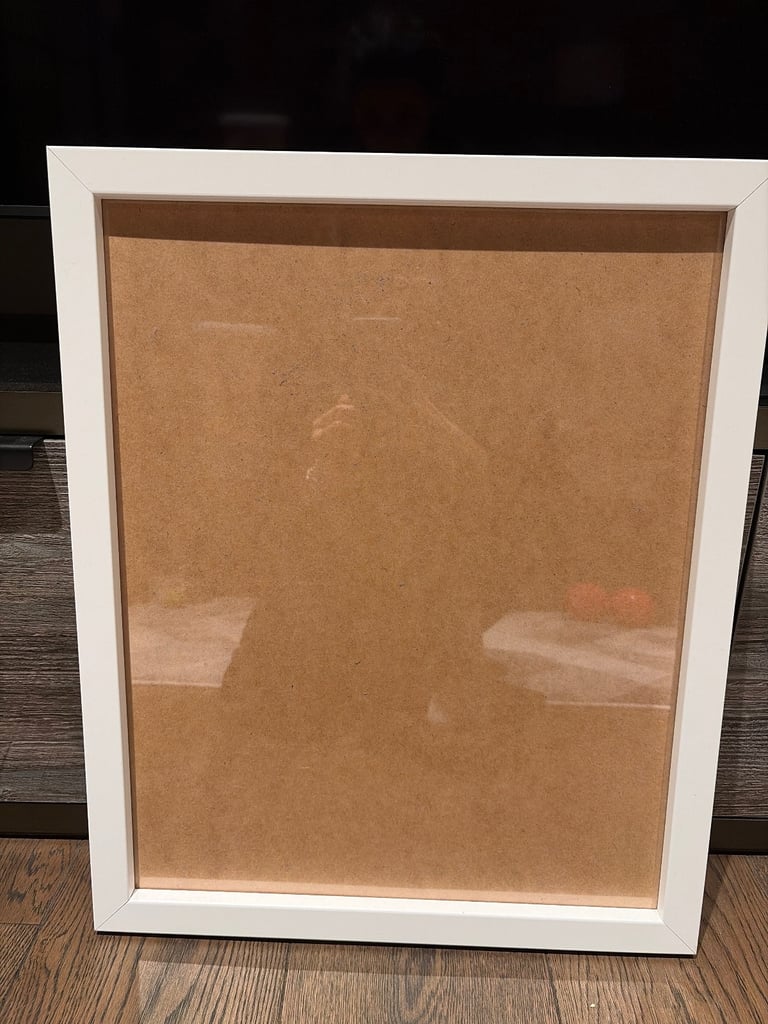 White picture frame