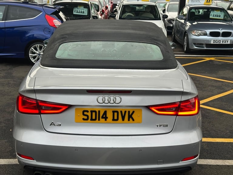 2014 Audi A3 Cabriolet 1.4 TFSI CoD Sport Euro 6 (s/s) 2dr CONVERTIBLE Petrol Manual