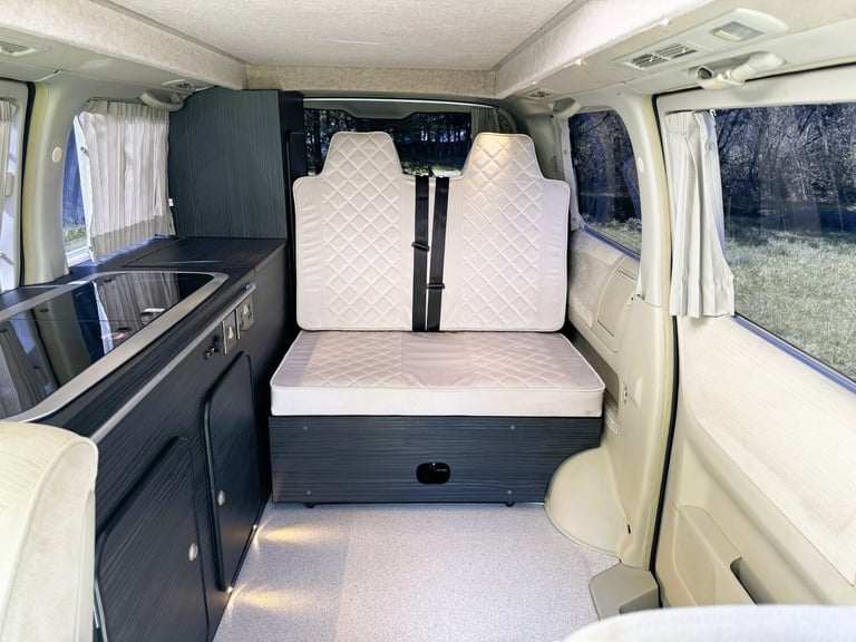 NISSAN ELGRAND FACE LIFT CAMPER VAN 3.5 V6 PETROL FULL SIDE KITCHEN CONVERSION