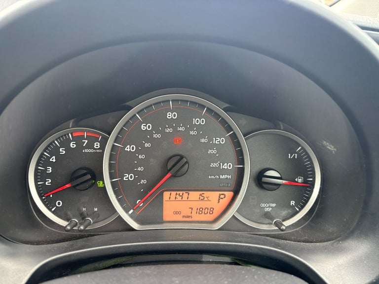 2012 Toyota Yaris 1.33 VVT-i T Spirit 5dr Multidrive S HATCHBACK PETROL Automatic