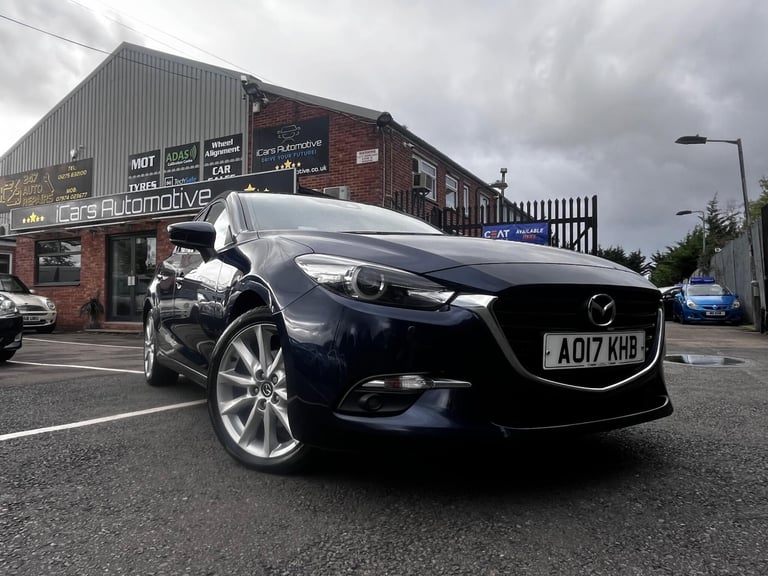 2017 Mazda Mazda3 2.2 SKYACTIV-D Sport Nav Euro 6 (s/s) 5dr HATCHBACK Diesel Manual