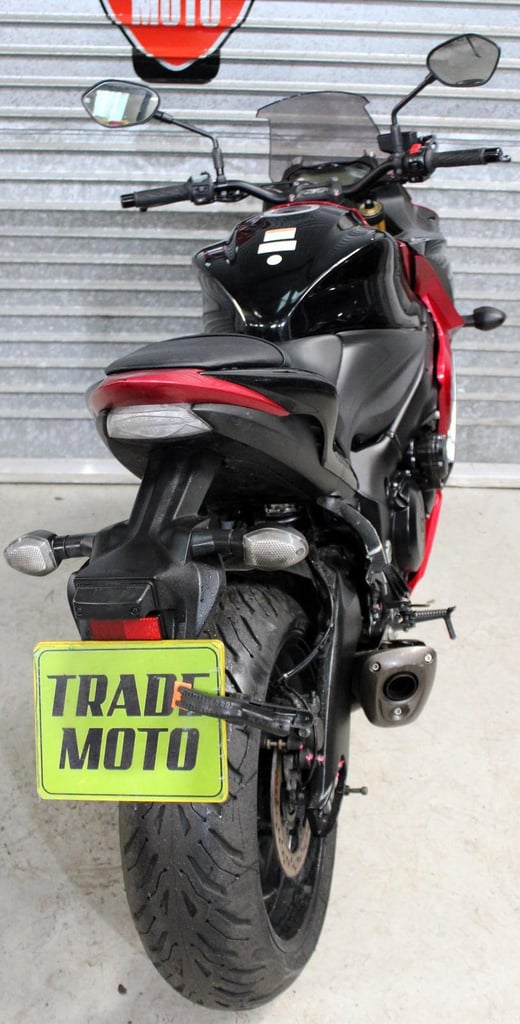 2018 18 SUZUKI GSX-S1000F GSXS 1000 F ABS RED BLACK HPI CLEAR 21K NEW MOT 