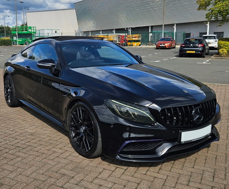 image for Merc C63 AMG 4.0 V8 bi-turbo, 600bhp