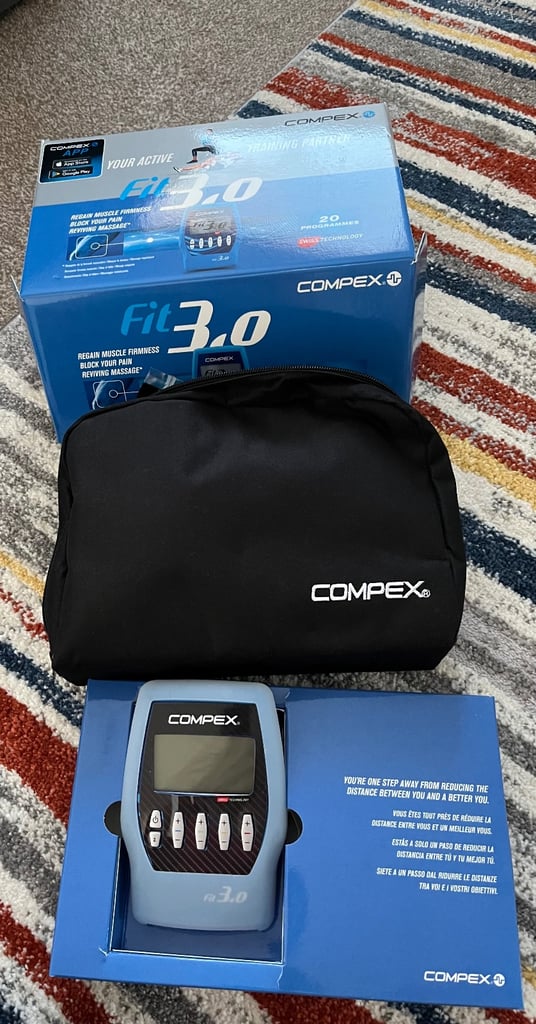 Compex Fit 3.0 Muscle Stimulator EMS with Tens Rehab Recovery Device