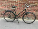 retro vintage road city bike robin hood bicycle NEED FIXING