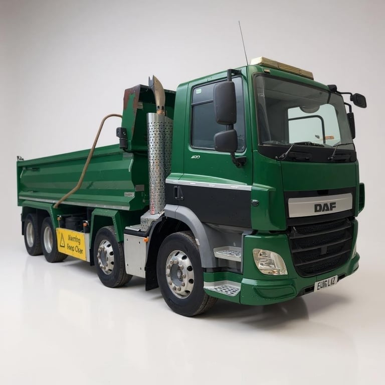 2016 DAF CF400 8x4 Steel body Tipper