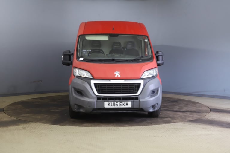 2015 PEUGEOT BOXER MWB 2.2 TDCI 110PS LOW MILES 1 OWNER PRICE IS PLUS VAT 