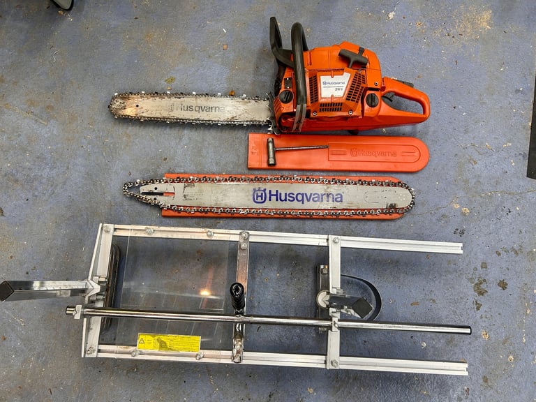 Husqvarna 365 Xtorq Chainsaw, 22 + 28 Inch Chain bar And Chain + Alaskan Mill
