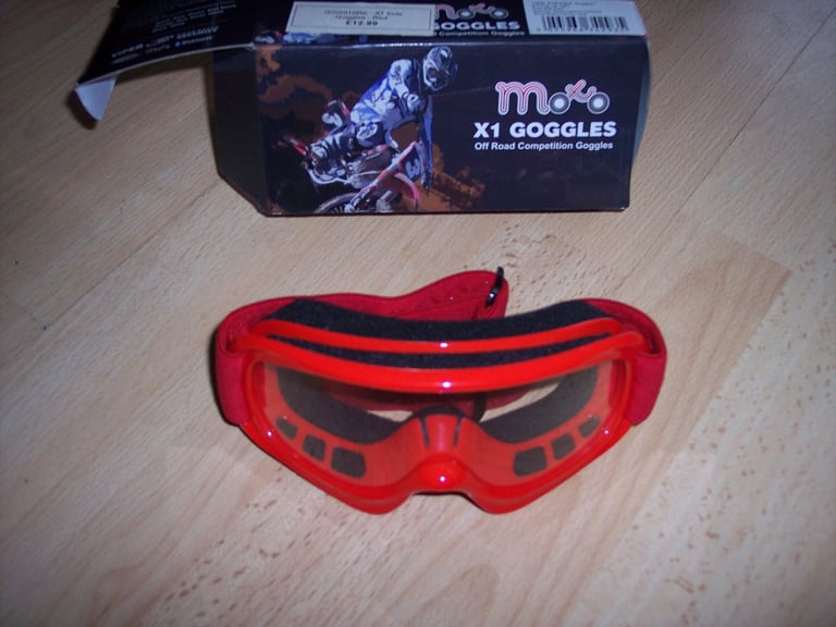 Honda Red Kids Motocross / Motorcycle Goggles