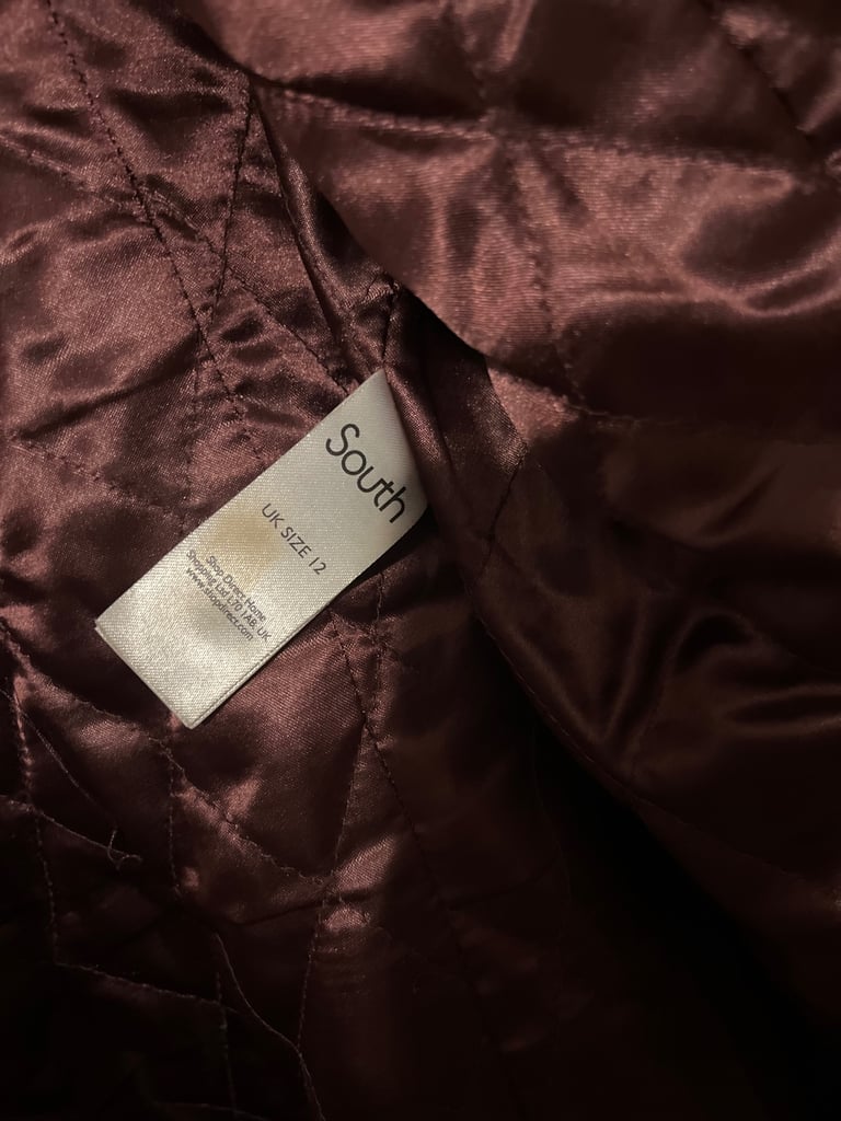 South Burgundy Leather Jacket