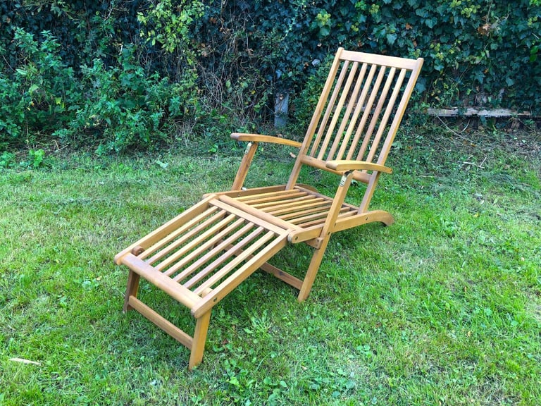  Garden Sun Lounger / Sun Bed / Tan Bed