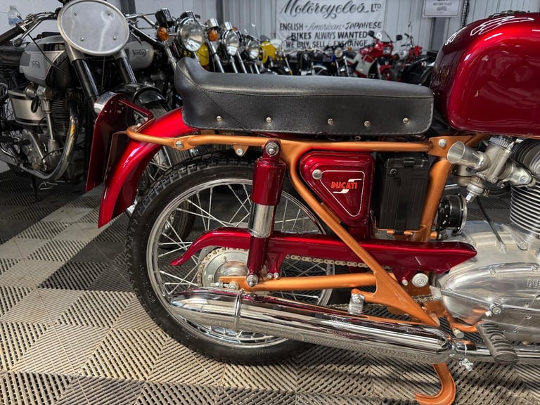 1958 Ducati 175 sport, press tube, outstanding quality, the best we’ve seen 