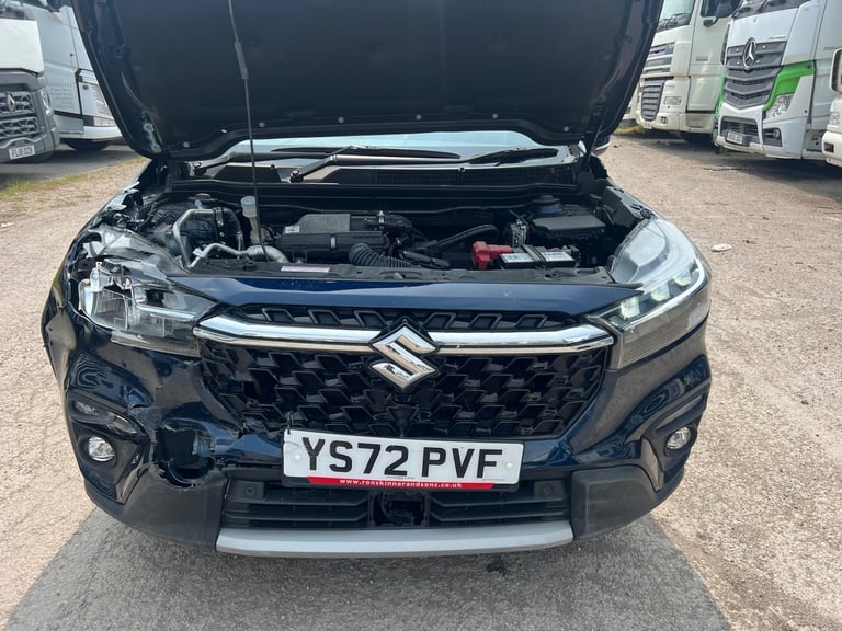 2022 72 REG SUZUKI S-CROSS MOTION 1.5 AUTO HYBIRD ELECTRIC SUV DAMAGED SALVAGE 