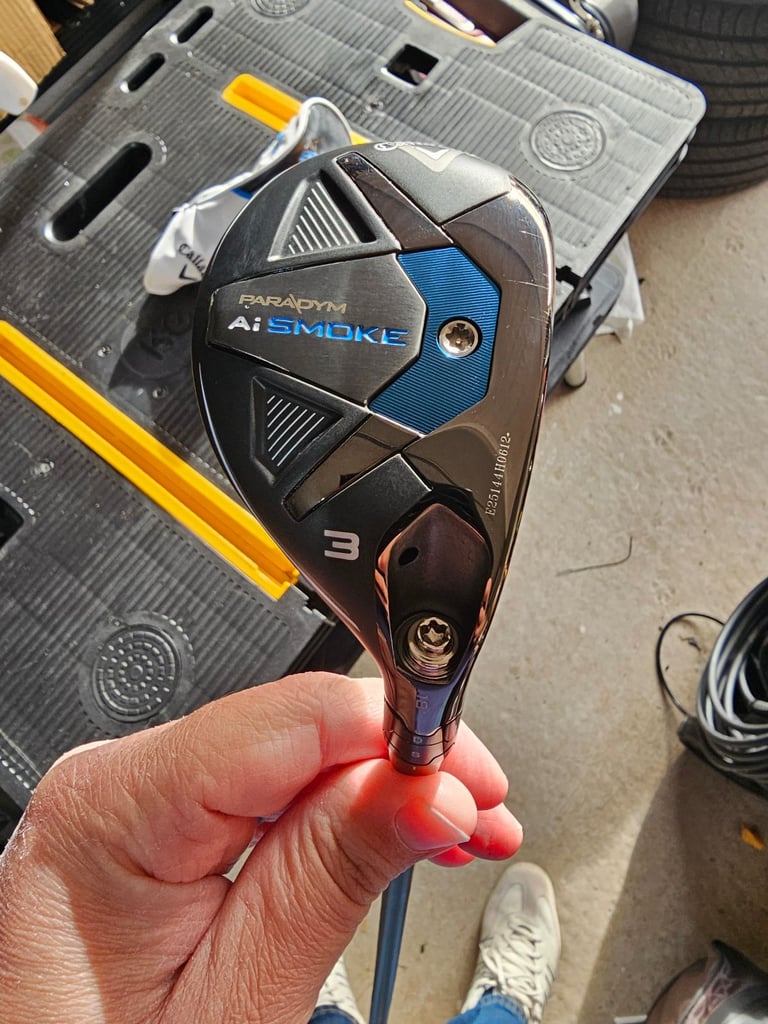 Callaway Paradym Ai Smoke 3 Hybrid