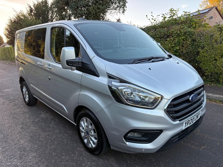 2020 Ford Transit Custom 2.0 320 EcoBlue Limited Crew Van L1 H1 Euro 6 (s/s) 5dr PANEL VAN Diesel...
