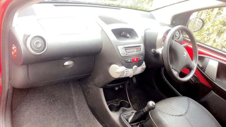 2012 Peugeot 107 1.0 Active 3dr HATCHBACK Petrol Manual