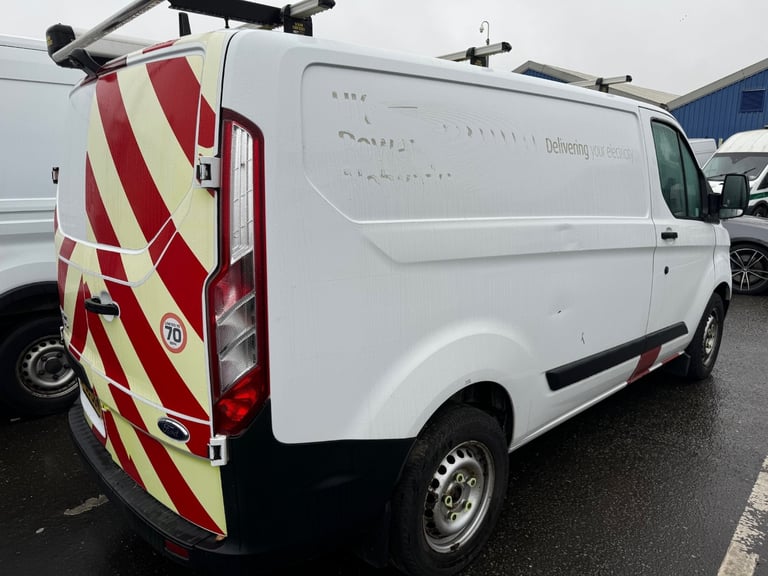 2018/68 FORD TRANSIT CUSTOM 130PS EURO 6 A/C RUNS DRIVES PRICE IS PLUS VAT 