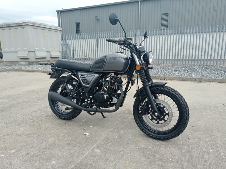 image for Bluroc Legend 125 Retro 125cc British Scrambler Retro Delivery & Finance UK/IRE