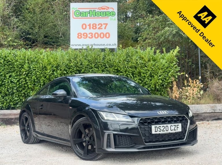 2020 20 AUDI TT 2.0 TFSI 40 S LINE COUPE 3DR PETROL S TRONIC EURO 6 (S/S)