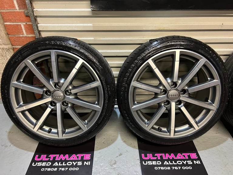 Audi A3 Black Edition Alloy’s (Genuine) New condition 