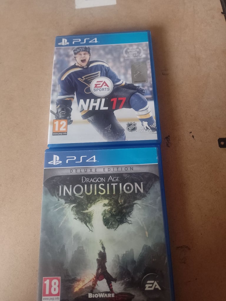 New PS4 games prices in description 