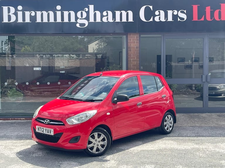 2012 Hyundai i10 1.2 Classic Euro 5 5dr HATCHBACK Petrol Manual