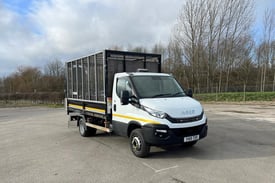 2019 19 plate Euro 6 Iveco Daily 72C18A8 7.2t Cage Tipper