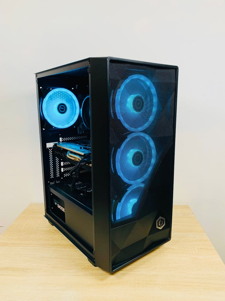 Ryzen 5 256GB SSD + 1000GB 16GB Ram UltraFast Gaming Pc Desktop Computer Radeon RX 8GB GFX