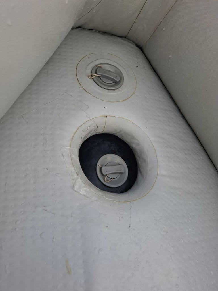 Waveline sib boat with mariner 4hp outboard