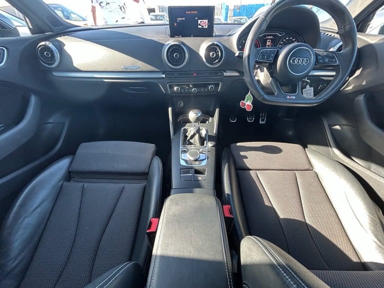 2017 Audi A3 2.0 Turbo Diesel (TDI), S Line, Saloon, 4 Door, Manual, Euro 6. Saloon Diesel Manual