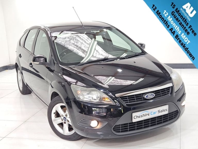 2009 09 FORD FOCUS 1.6 ZETEC HATCHBACK 5DR PETROL MANUAL (161 G/KM, 99 BHP)
