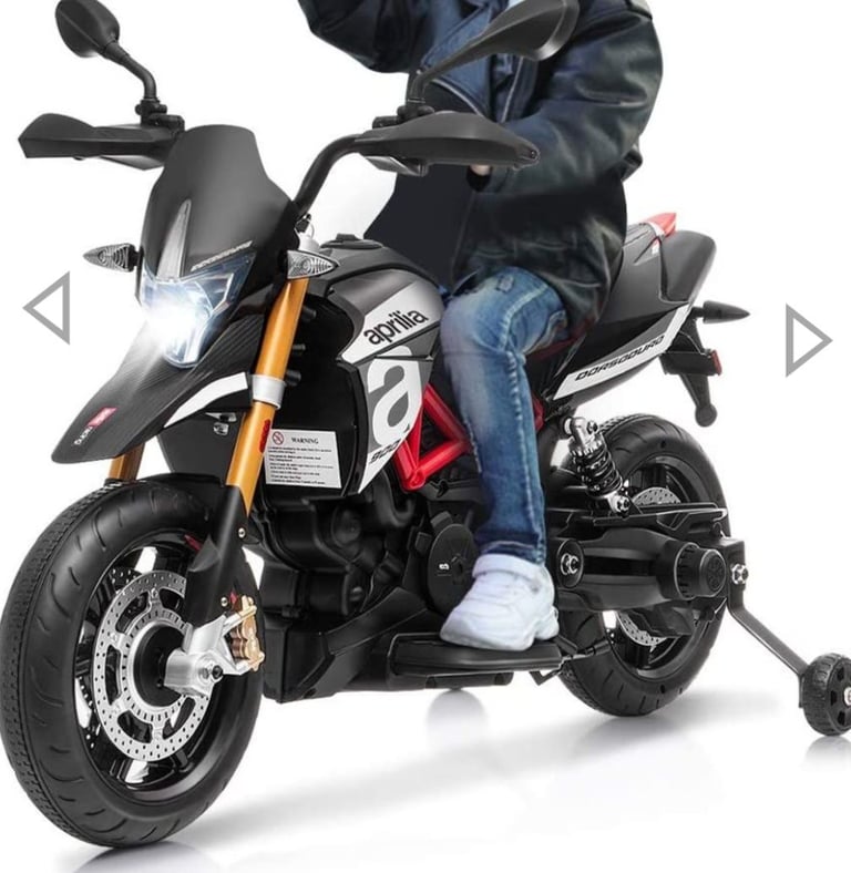 Aprilla Licensed 12v kids electric motorbike