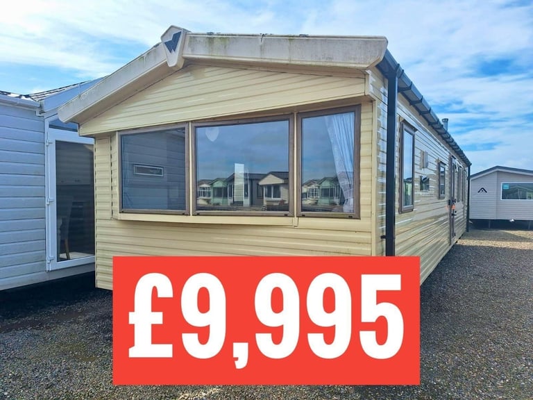 OFF SITE static caravan double glazed & heated 3bed Willerby Salsa Eco