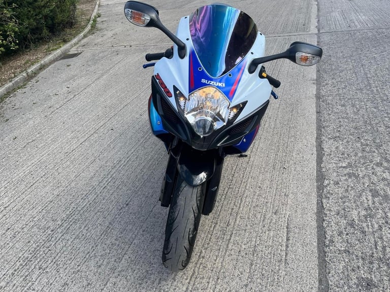 2007 07 SUZUKI GSXR 750 K7 GSXR750 BLUE SPORTS SUPERSPORT