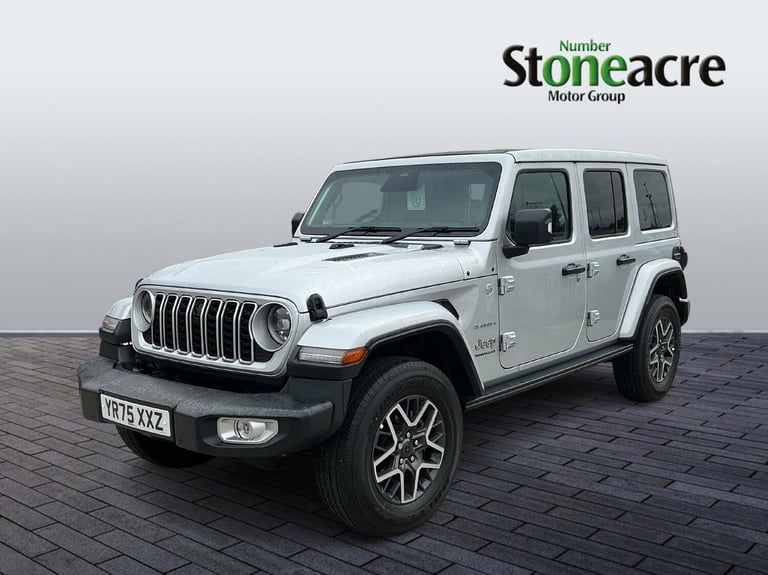 2025 Jeep Wrangler Sahara 2.0 272hp 4x4 Auto8 CONVERTIBLE Petrol Automatic