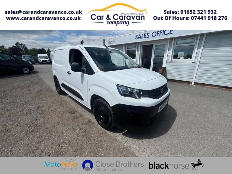 2019 19 PEUGEOT PARTNER 1.6 BLUEHDI 1000 PROFESSIONAL STANDARD PANEL VAN 5DR DIE