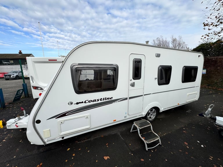 SWIFT COASTLINE 540 SE 2008 MODEL 4 BERTH FIXED BED TOURING CARAVAN