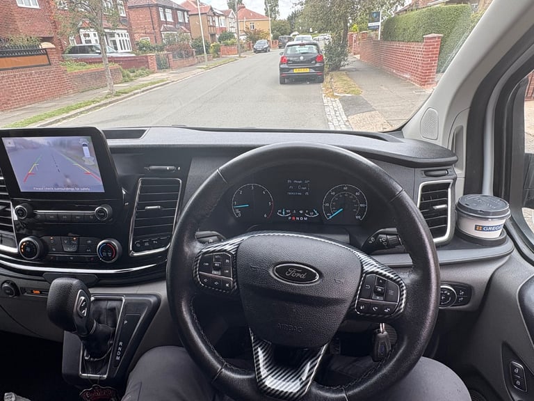 2020 FORD TRANSIT CUSTOM LIMITED CREW VAN AUTOMATIC 76K FSH NO VAT