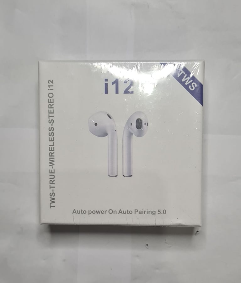 TWS I12 TRUE-WIRELESS-STEREO * NEW AND BOXED *