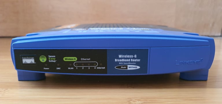 Wireless-G Broadband Router with SpeedBooster