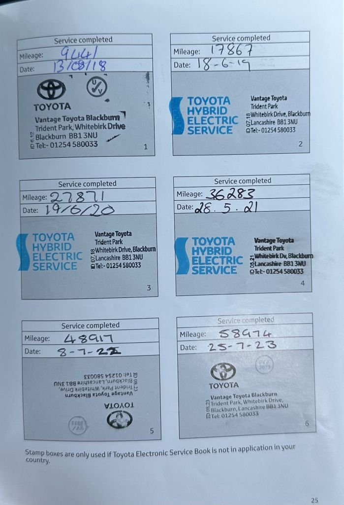 2017 Toyota C-HR 1.8 VVT-h Icon SUV 5dr Petrol Hybrid CVT Euro 6 (s/s) (122 ps) HATCHBACK PETROL/...