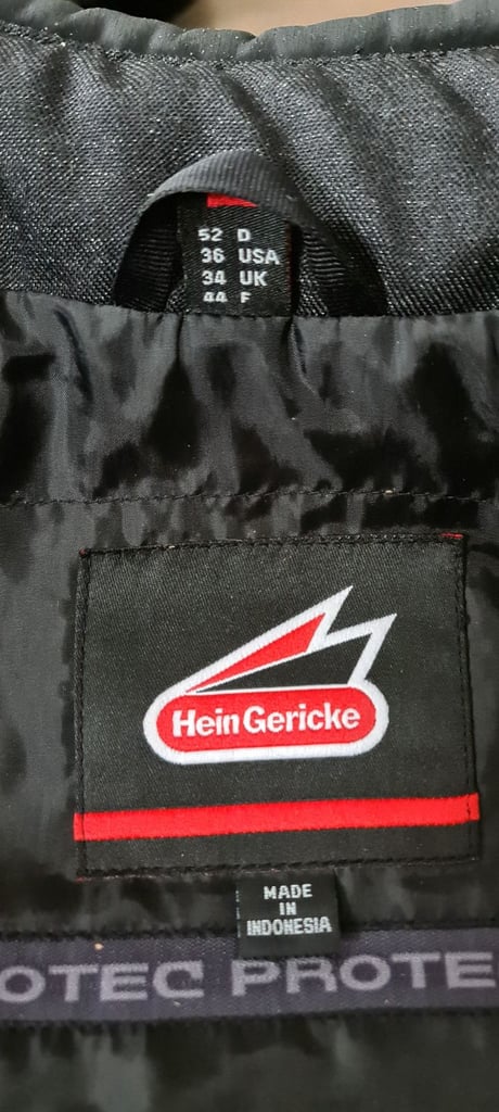 Hein Gericke jacket & trousers - UK size 34