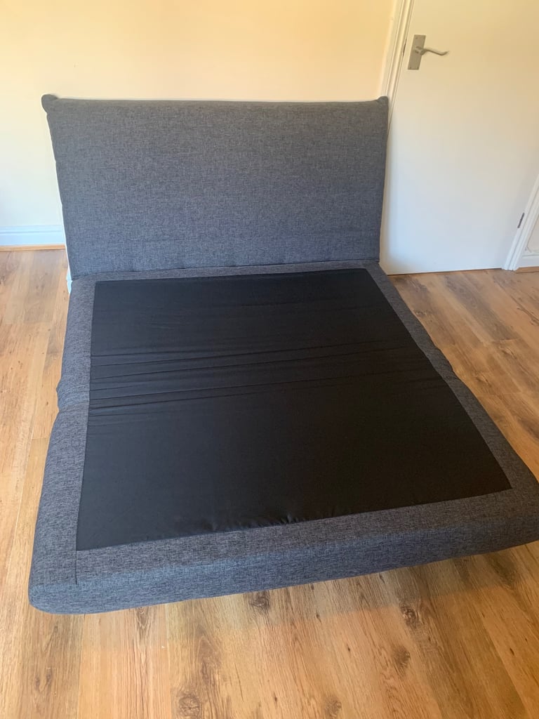 Dark grey sofa bed