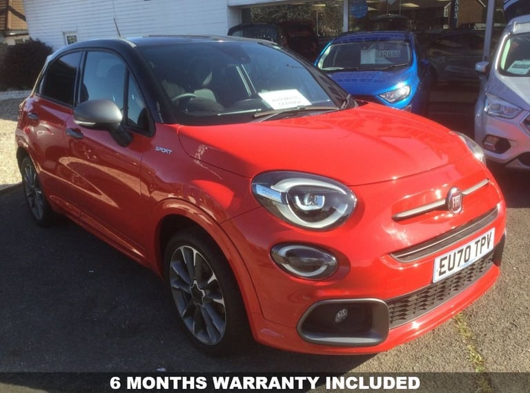 image for 2020 Fiat 500X 1.3 FireFly Turbo Sport SUV 5dr Petrol DCT Euro 6 (s/s) (150 ps) HATCHBACK Petrol ...